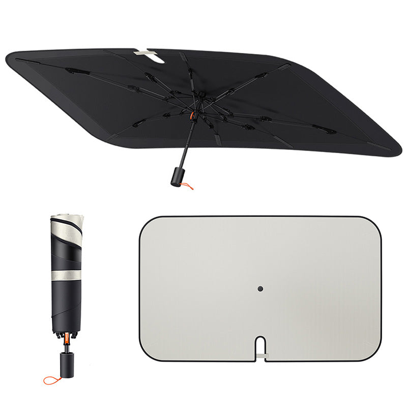 BASEUS CoolRide Series Doubled Layered Car Windshield Sun Shade Umbrella Mega
