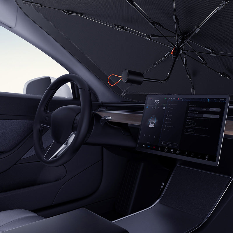 BASEUS CoolRide Series Doubled Layered Car Windshield Sun Shade Umbrella Mega
