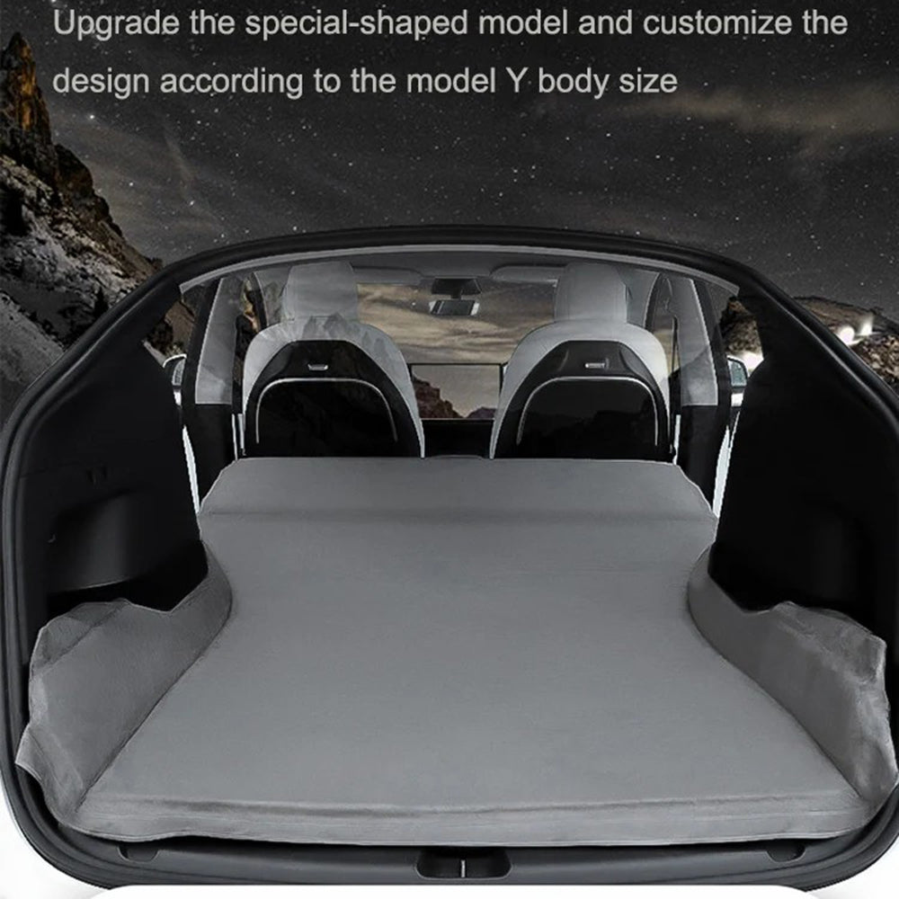 TSL813 For Tesla Model Y / 3 Car Rear Seat Mattress Automatic Inflation Back Seat Sleeping Pad