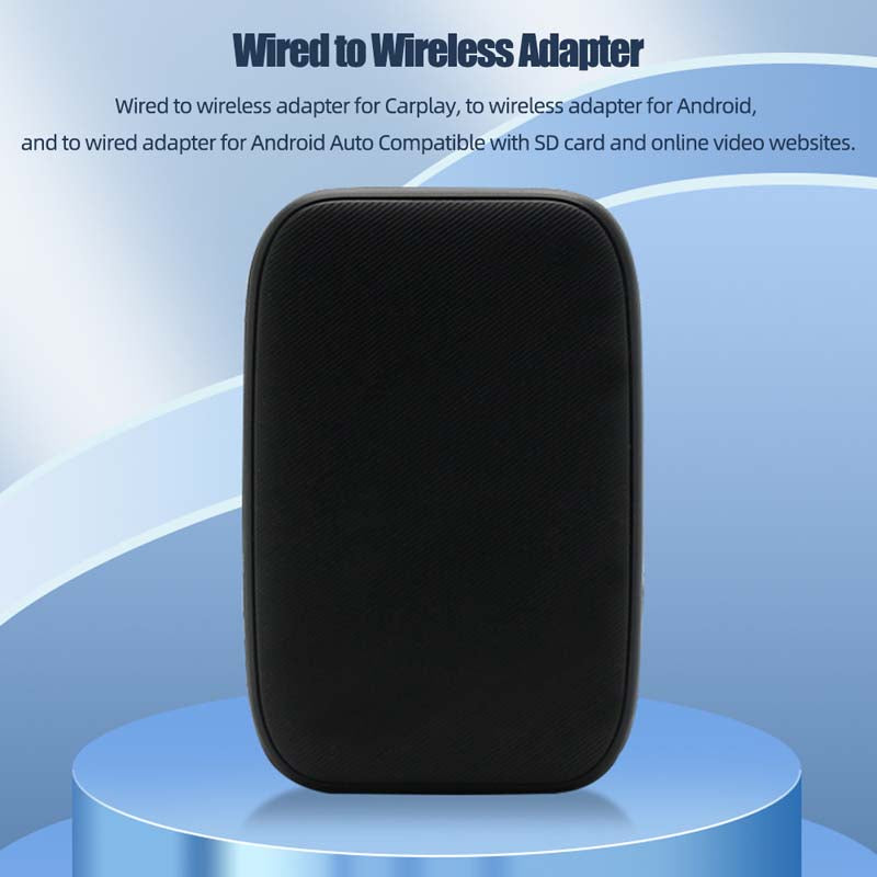 3-in-1 Wireless CarPlay Android Auto Adapter 2GB+8GB Wired to Wireless Car Play Adapter
