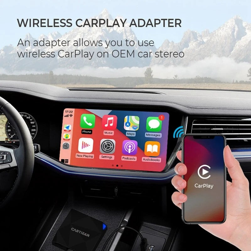 P3578 Wireless CarPlay Android Auto Adapter Wireless Bluetooth Connection Carplay Box