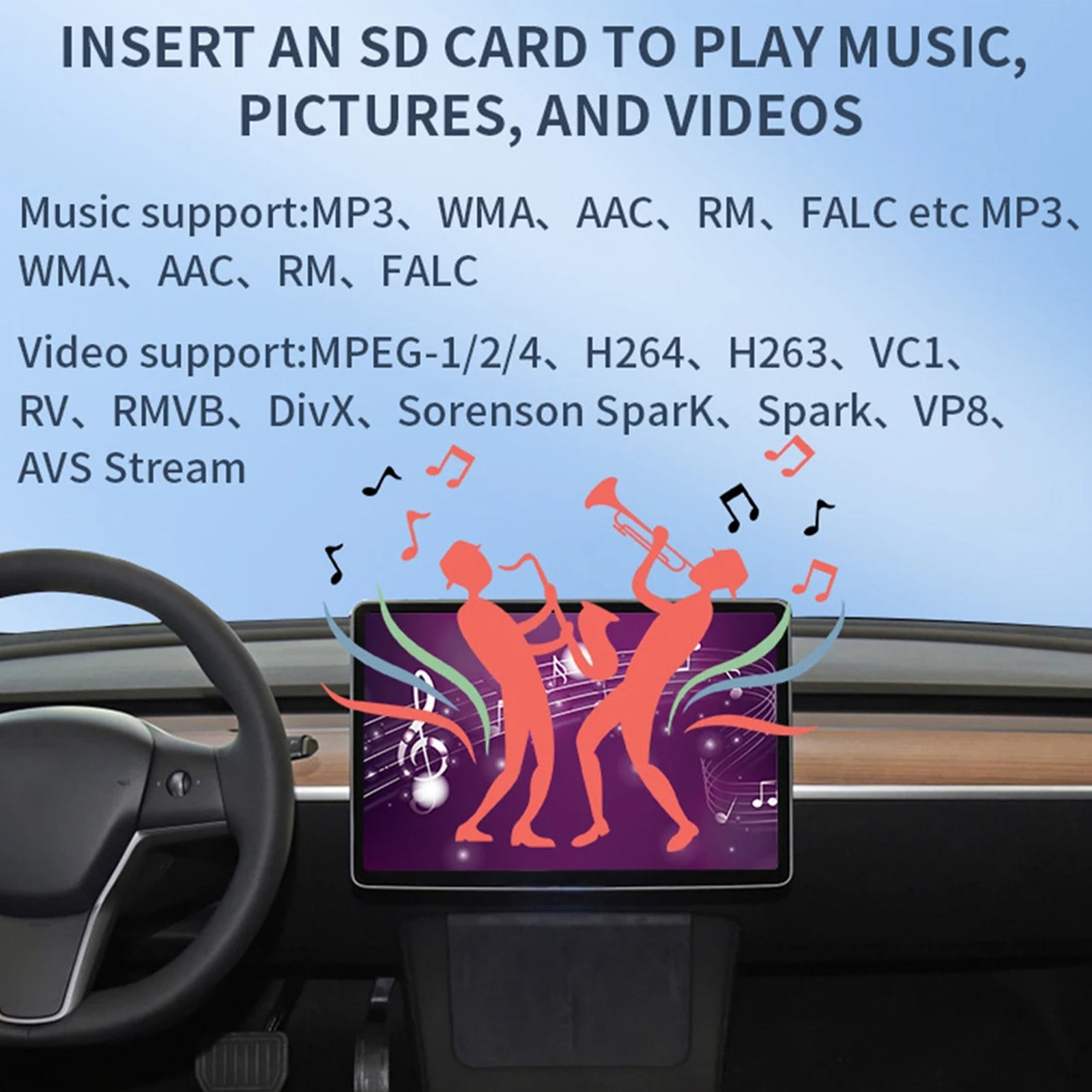 Wireless CarPlay Adapter For Tesla Model 3 / Y / X / S Wireless Adapter Convert Wired to Wireless