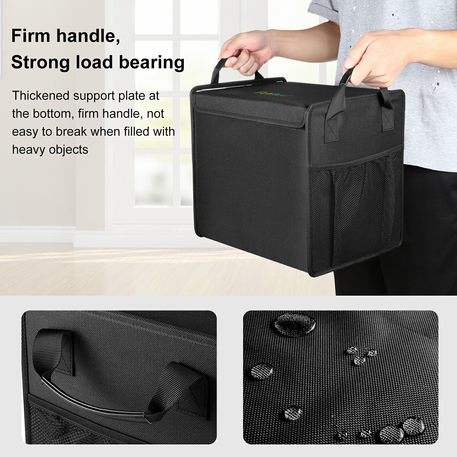 FUNADD FA0501 Foldable Car Trunk Storage Box Leak-proof Food Insulated Bag
