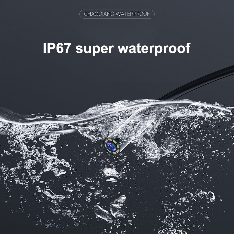 P200 10M Hard Wire 8mm Lens 4.3-inch Car Inspection Camera Industrial Endoscope