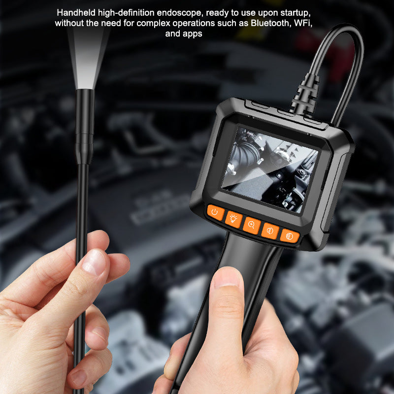G20 10m Hard Wire Industrial Borescope 8mm Lens Endoscope Camera with LED Light