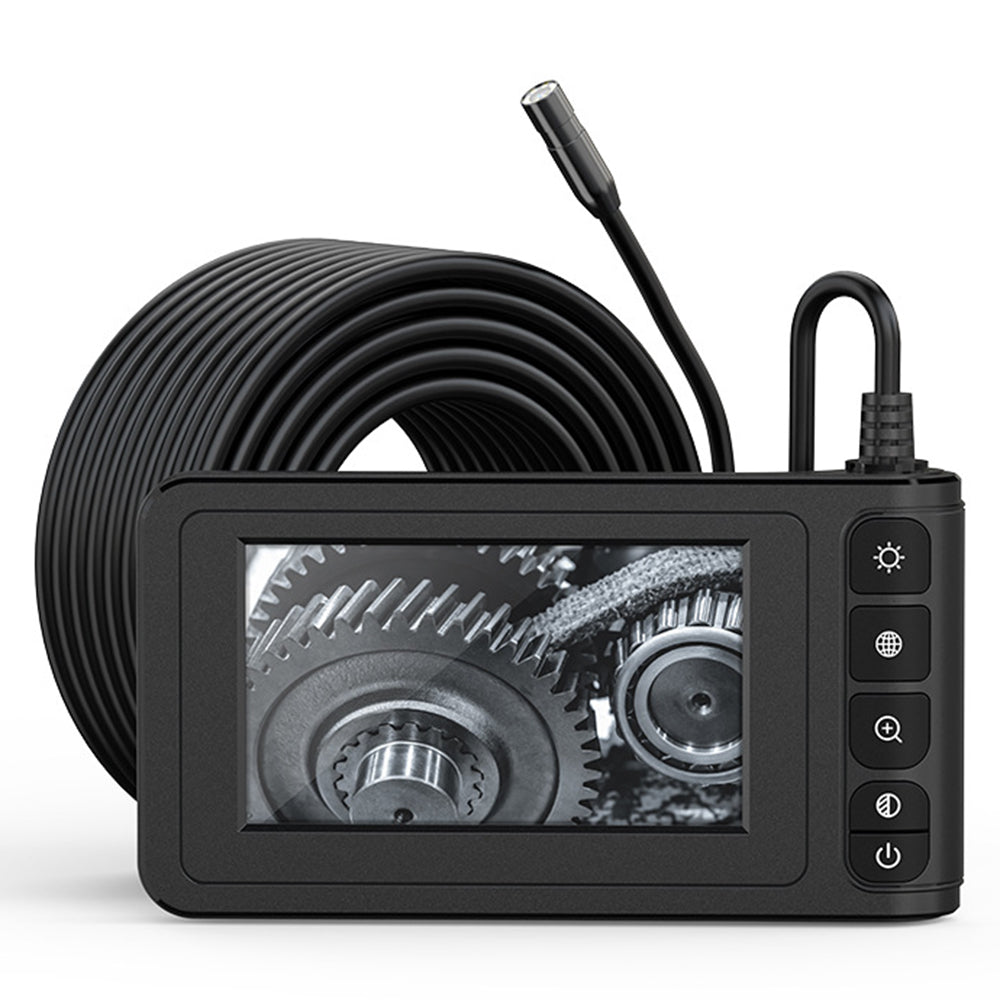 C20 10m Hard Wire 8mm Lens 4.3-inch Screen HD Industrial Endoscope Waterproof Inspection Camera