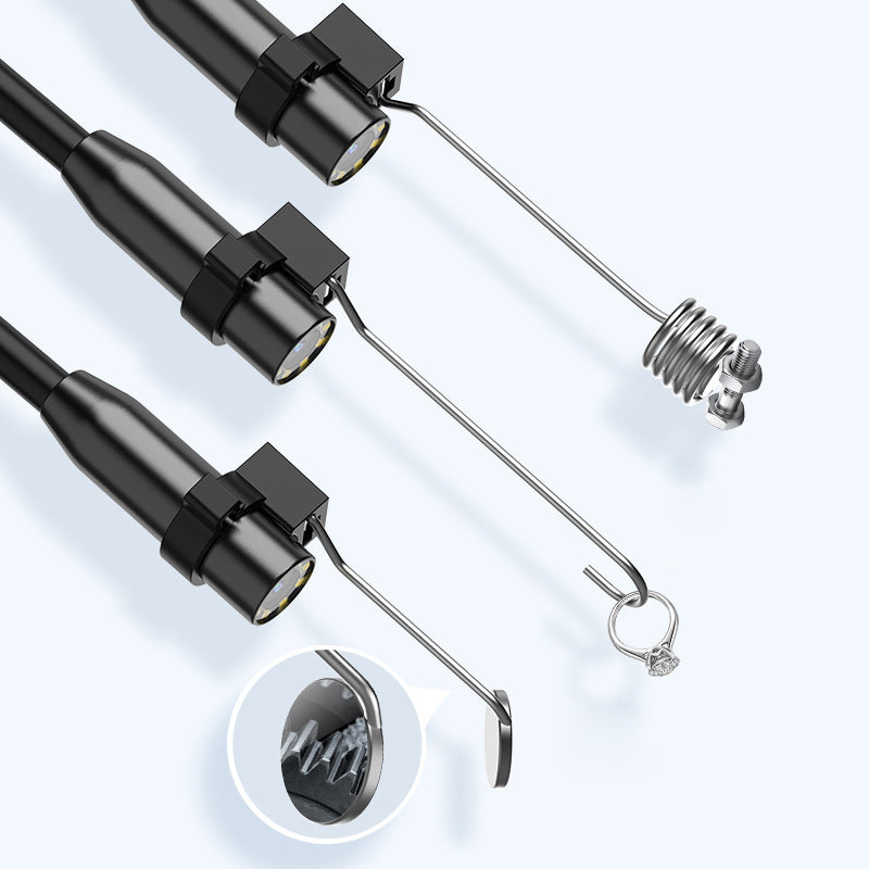C20 10m Hard Wire 8mm Lens 4.3-inch Screen HD Industrial Endoscope Waterproof Inspection Camera