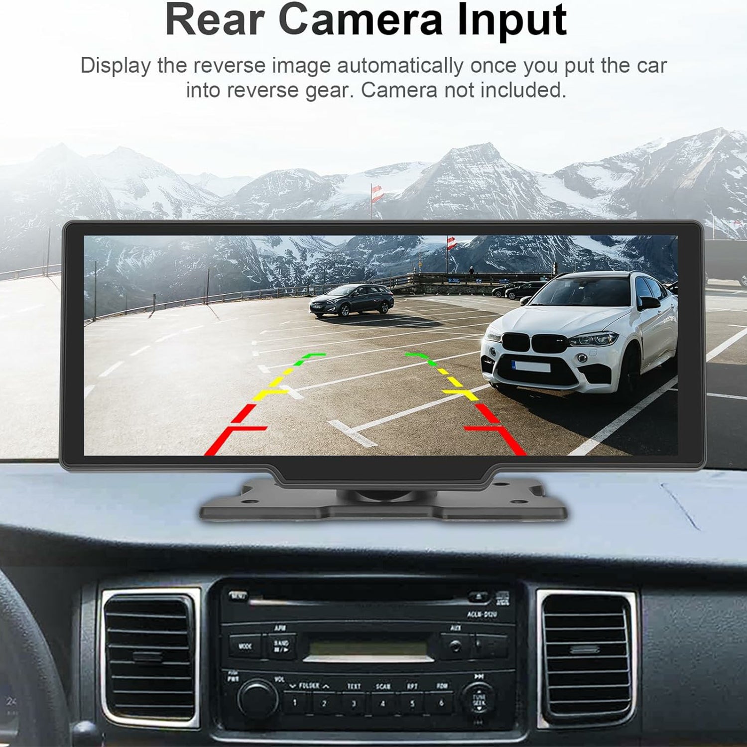 RH-W515 10.26 Inch Touch Screen CarPlay Android Auto Bluetooth Multimedia Player (No DVR)