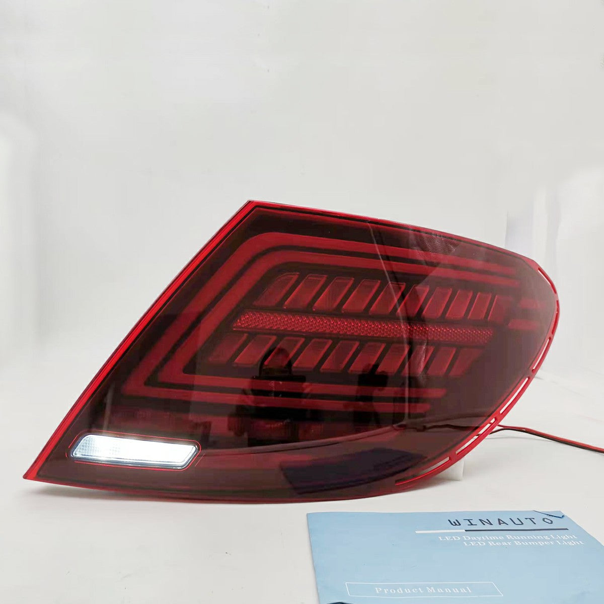 WINAUTO 1 Pair For W204 C-Class 2007-2014 LED Tail Lamp Multi-function Turn Signal Light