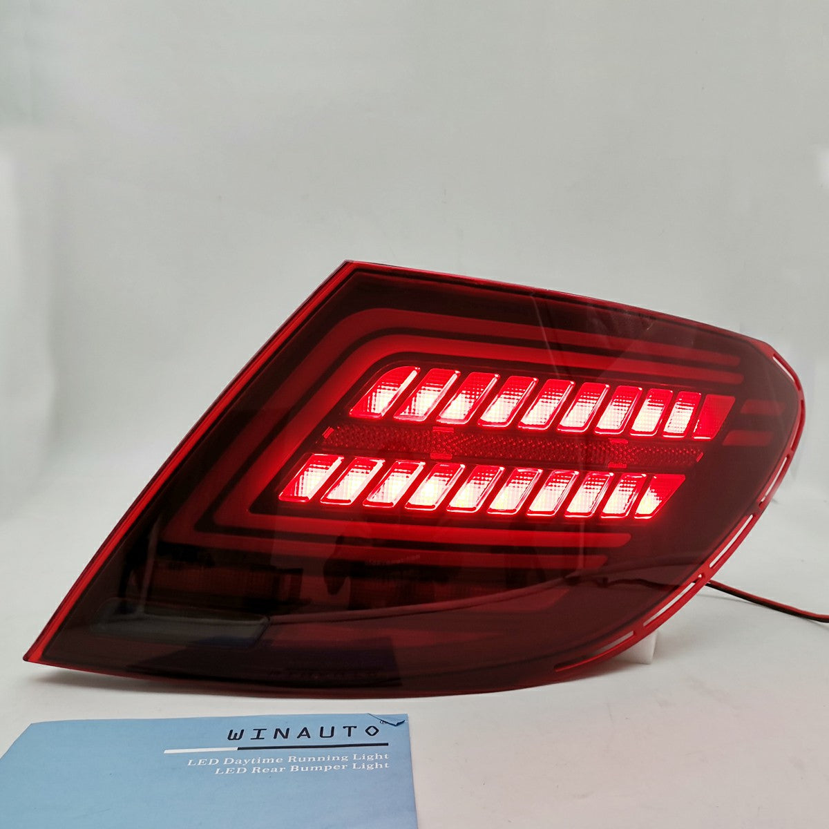 WINAUTO 1 Pair For W204 C-Class 2007-2014 LED Tail Lamp Multi-function Turn Signal Light