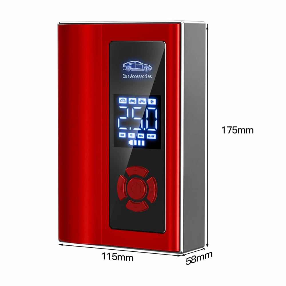 AI8 12V Car Air Pump Emergency Flashlight Power Supply Portable Phone Charger