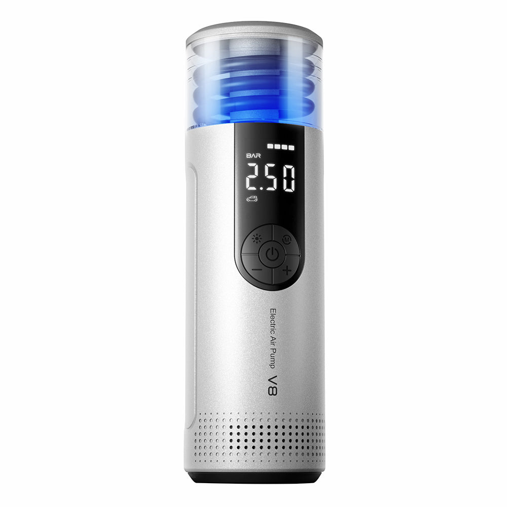 CS-V8 Wireless Car Pump Air Compressor for Cars, Portable Electric Tire Inflator
