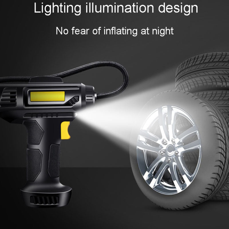 Electric Air Pump Digital Display Wireless Car Motorcycle Tire Inflator