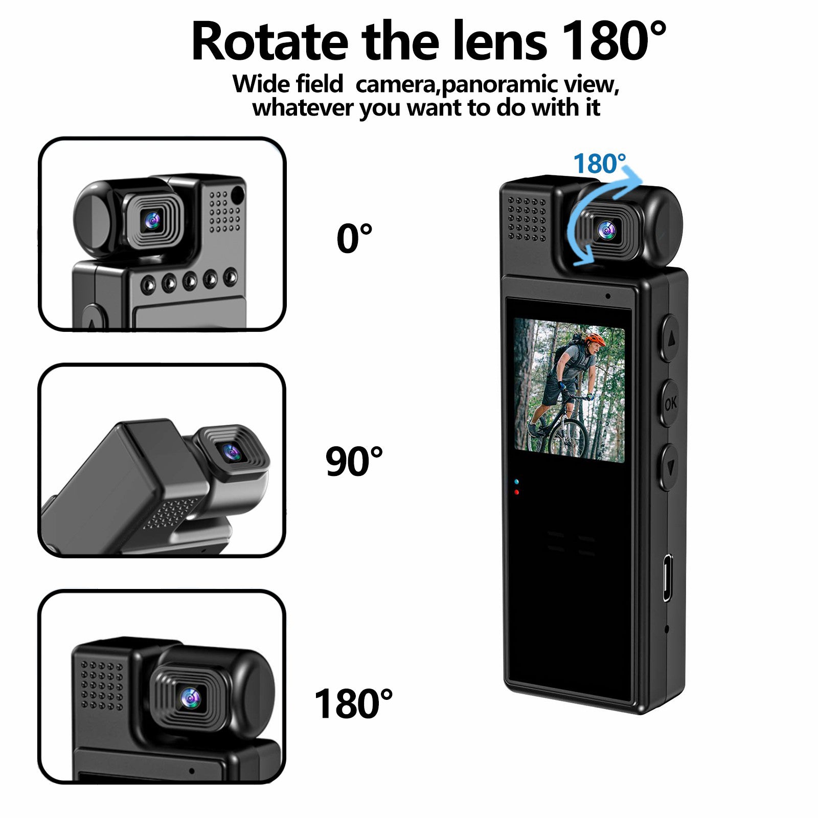 L9WiFi Outdoor Sports Conference Video Recording Camera WiFi HD Night Vision Camera