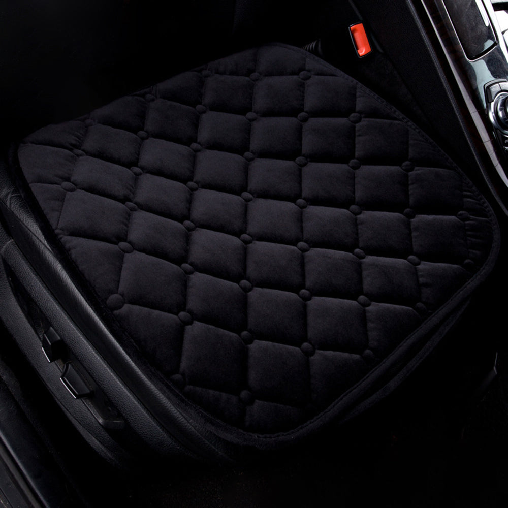 xdg-02 3Pcs / Set Car Front Rear Seat Mat Warm Anti-slip Vehicle Seat Cushions