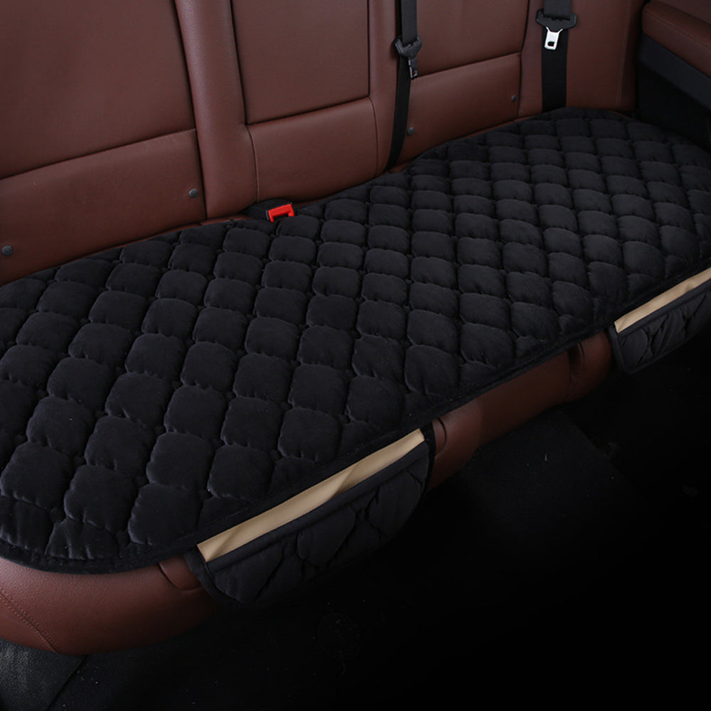 xdg-02 3Pcs / Set Car Front Rear Seat Mat Warm Anti-slip Vehicle Seat Cushions