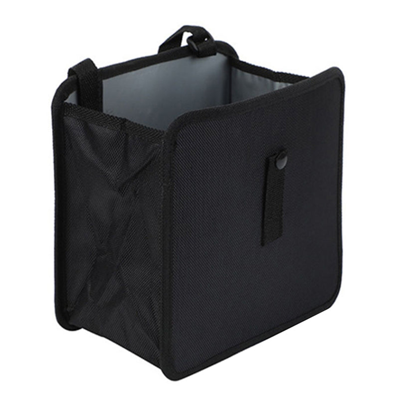 Car Trash Holder Storage Bag Foldable Car Seat Back Oxford Cloth Trash Bin