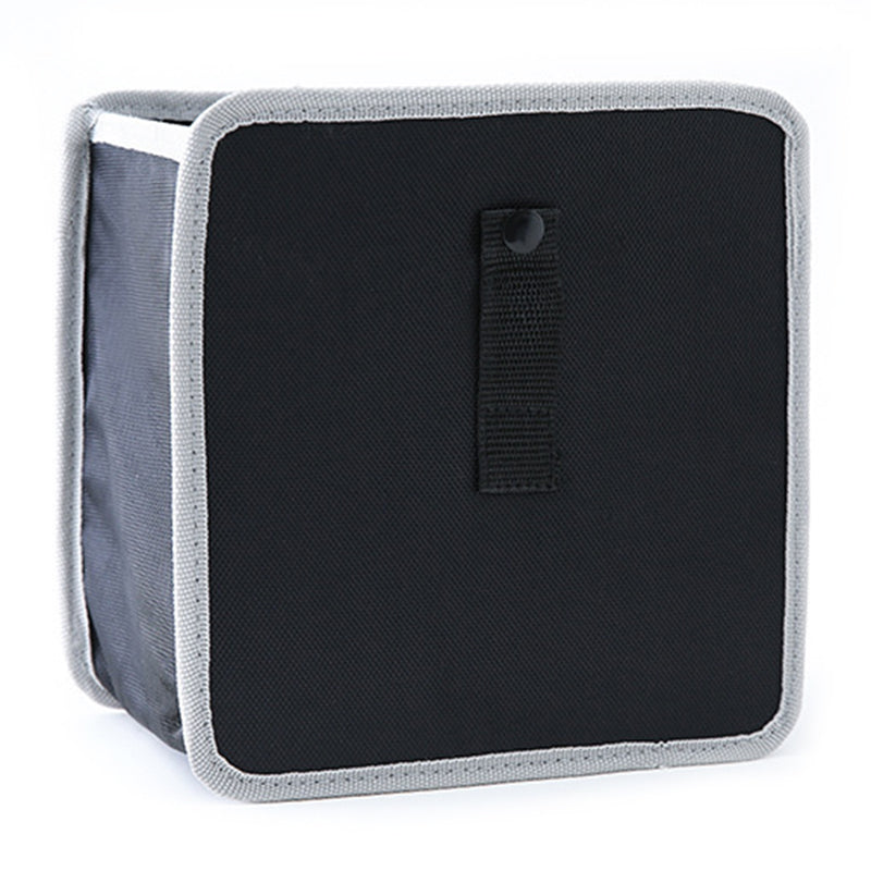 Car Trash Holder Storage Bag Foldable Car Seat Back Oxford Cloth Trash Bin