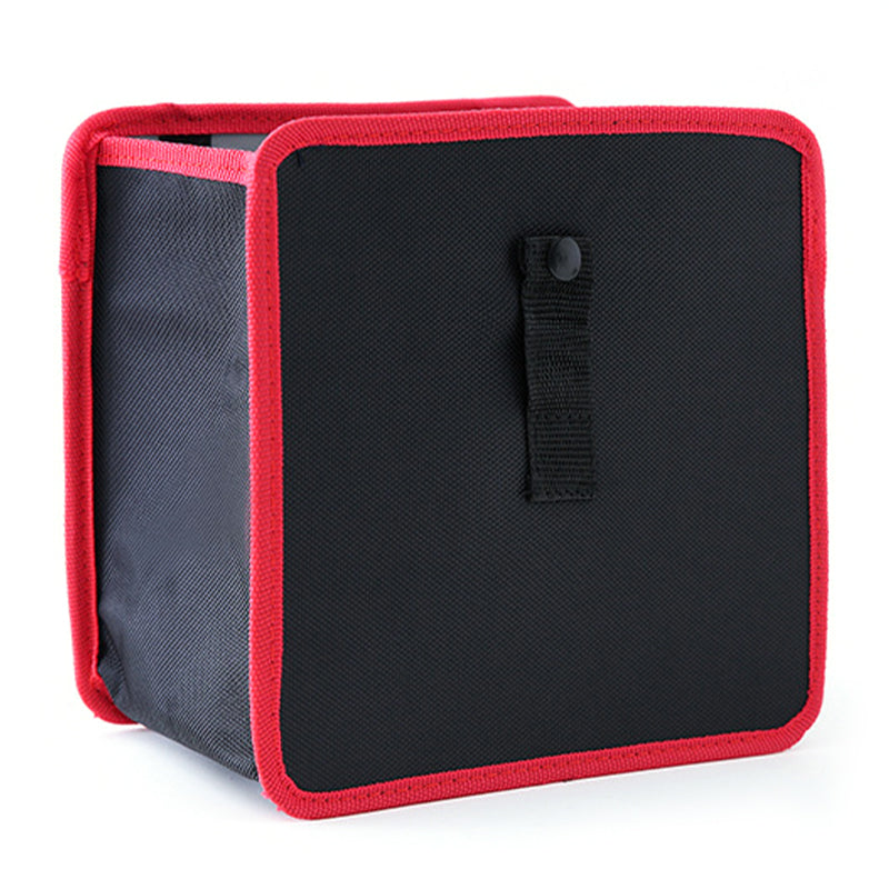 Car Trash Holder Storage Bag Foldable Car Seat Back Oxford Cloth Trash Bin
