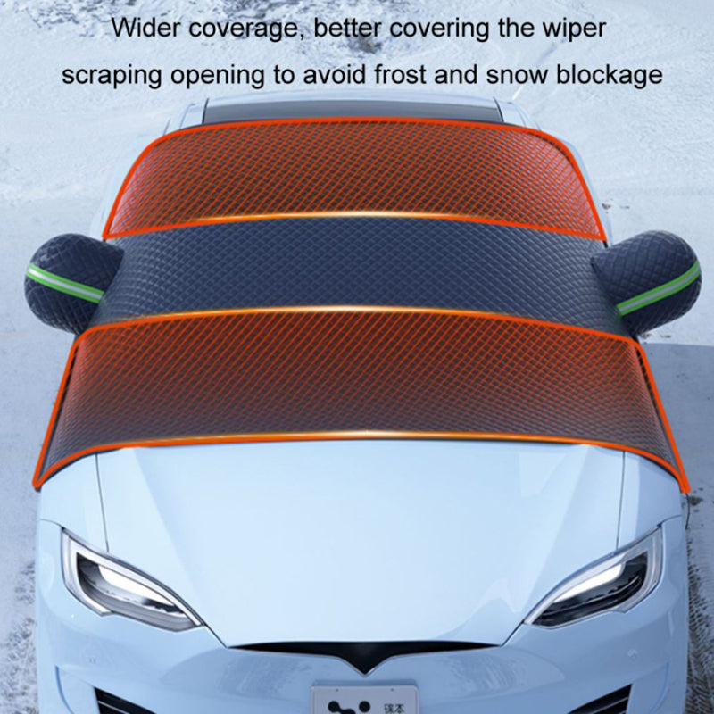 SUV Universal Car Cover Waterproof Sunshade Car Case Shield with Reflective Straps