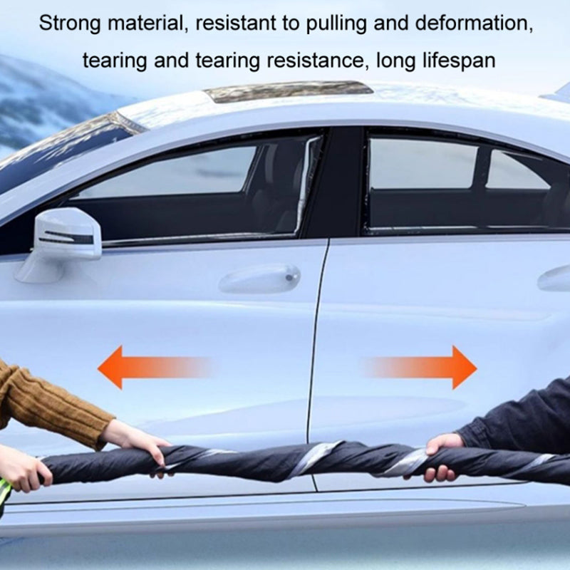 SUV Universal Car Cover Waterproof Sunshade Car Case Shield with Reflective Straps