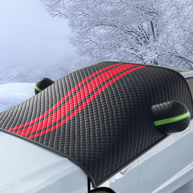 Sedan Car Covers Waterproof Snow Frost Sun Protection Car Case Shield