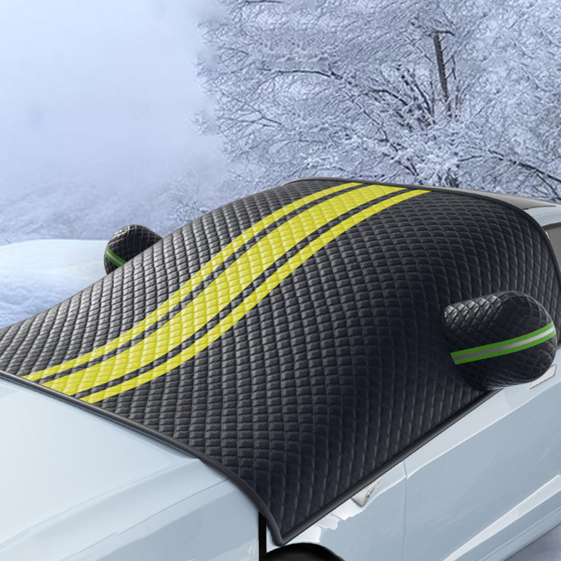 Sedan Car Covers Waterproof Snow Frost Sun Protection Car Case Shield