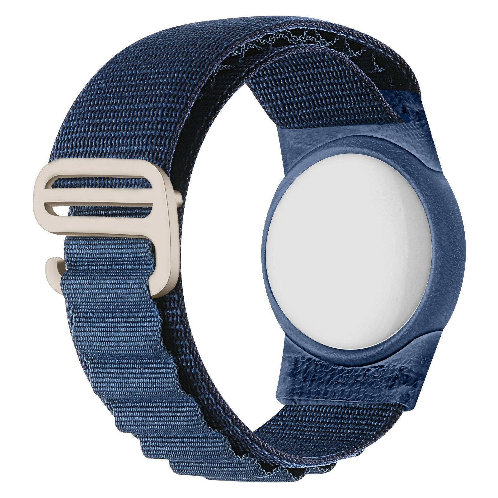 For Apple AirTag Tracker Nylon Watch Band TPU Protective Cover