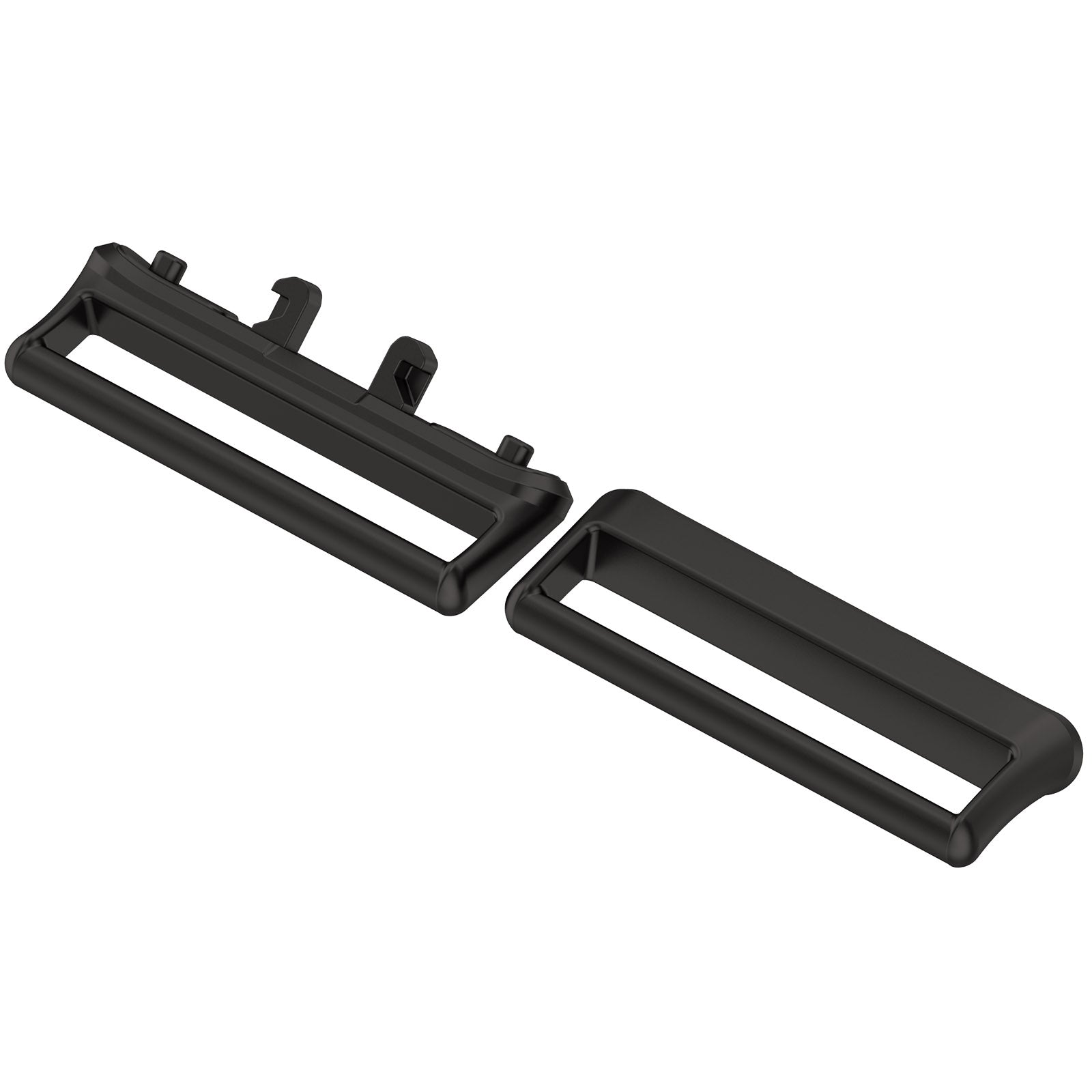 1 Pair For Samsung Galaxy Fit3 (SM-R390) 18mm Watch Strap Medium Connector Metal Adapter