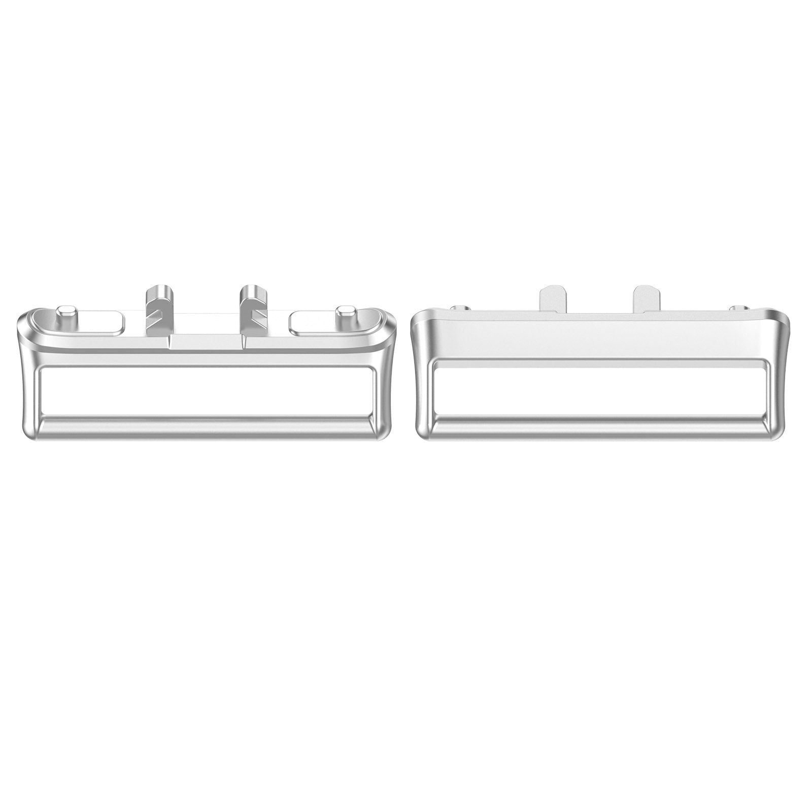 1 Pair Link Adapter for Samsung Galaxy Fit3 (SM-R390) 18mm Watch Strap Metal Medium Connector