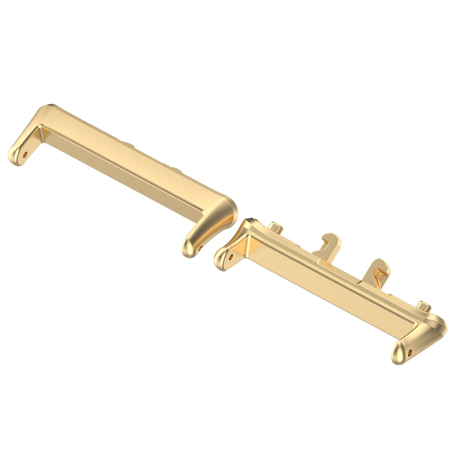 1 Pair Connector for Samsung Galaxy Fit3 (SM-R390) 18mm Watch Strap Metal Adapter