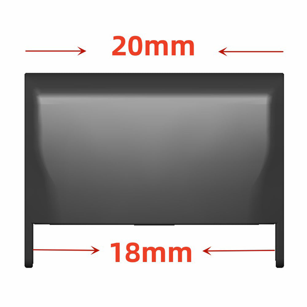 For Garmin Fenix 7S / Fenix 6S / Fenix 5S 1 Pair Watch Strap Connector Quick Release 20-18mm Metal Band Adapter
