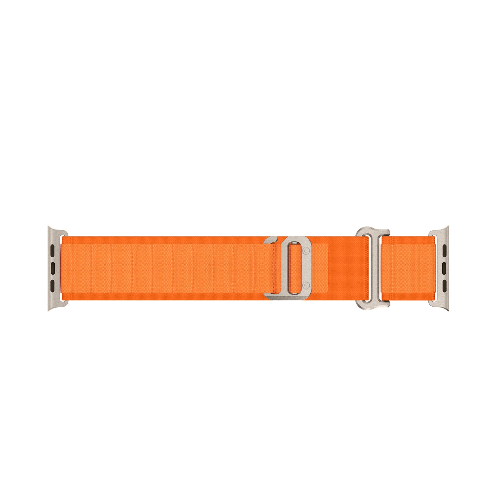 For Apple Watch Series 9 8 7 41mm / 6 5 4 SE (2023) SE (2022) SE 40mm / 3 2 1 38mm Loop Nylon Sport Watch Band - Orange