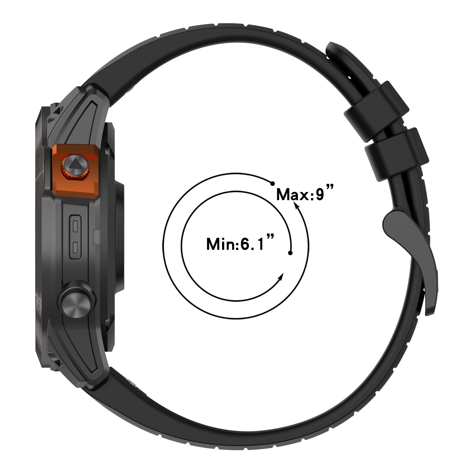 For Garmin Fenix 7 / 7 Pro / 6 / 6 Pro QuickFit 22mm Watch Band Dual Color Silicone Strap - Olive Green+Black