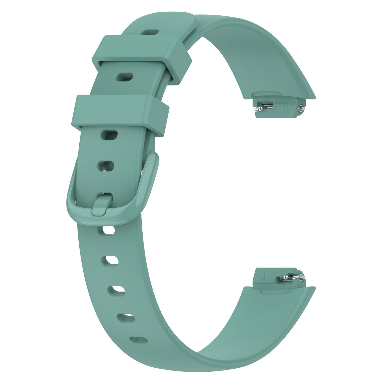 For Fitbit Inspire 3 Silicone Watch Bands Soft Replacement Strap, Size: S - Green