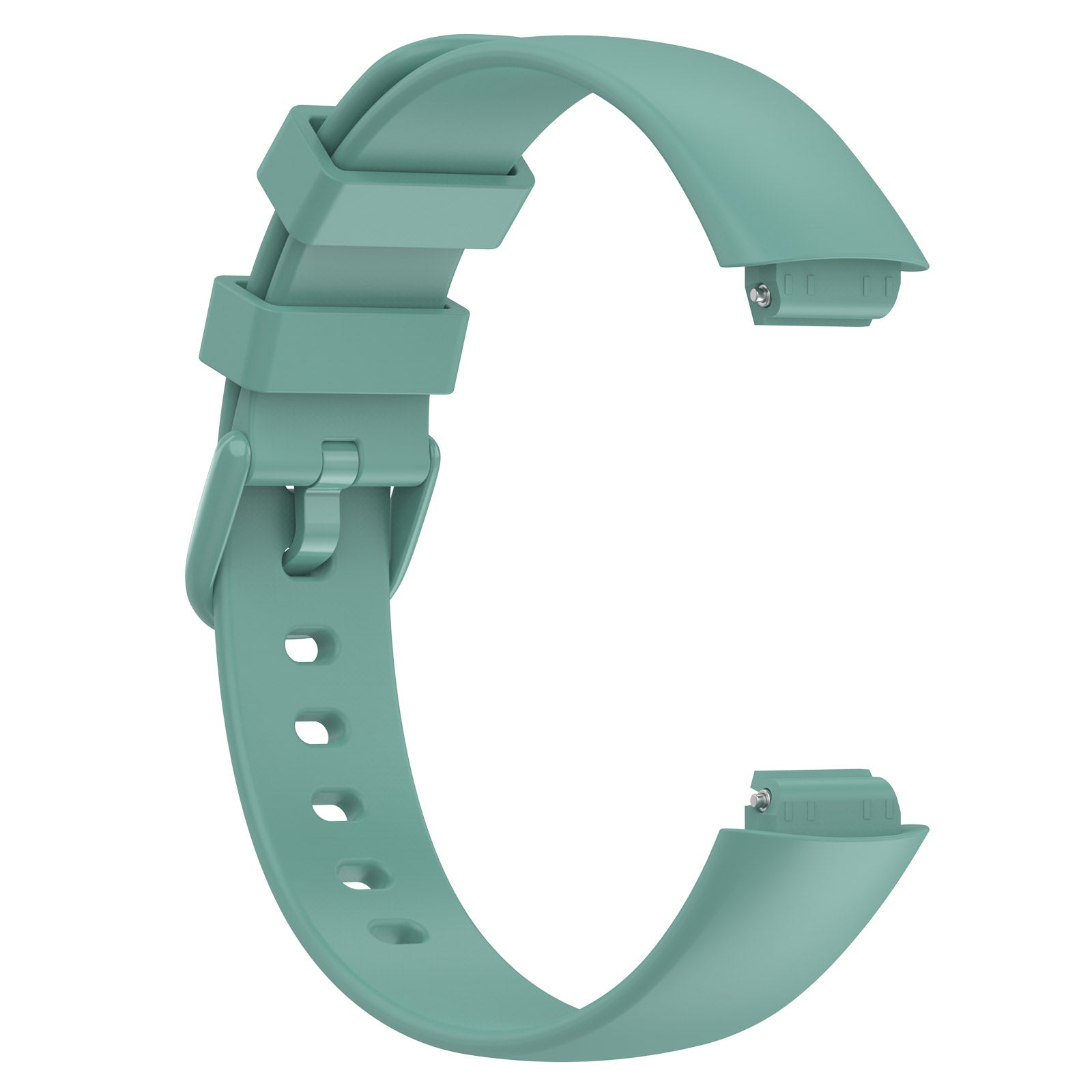 For Fitbit Inspire 3 Silicone Watch Bands Soft Replacement Strap, Size: S - Green