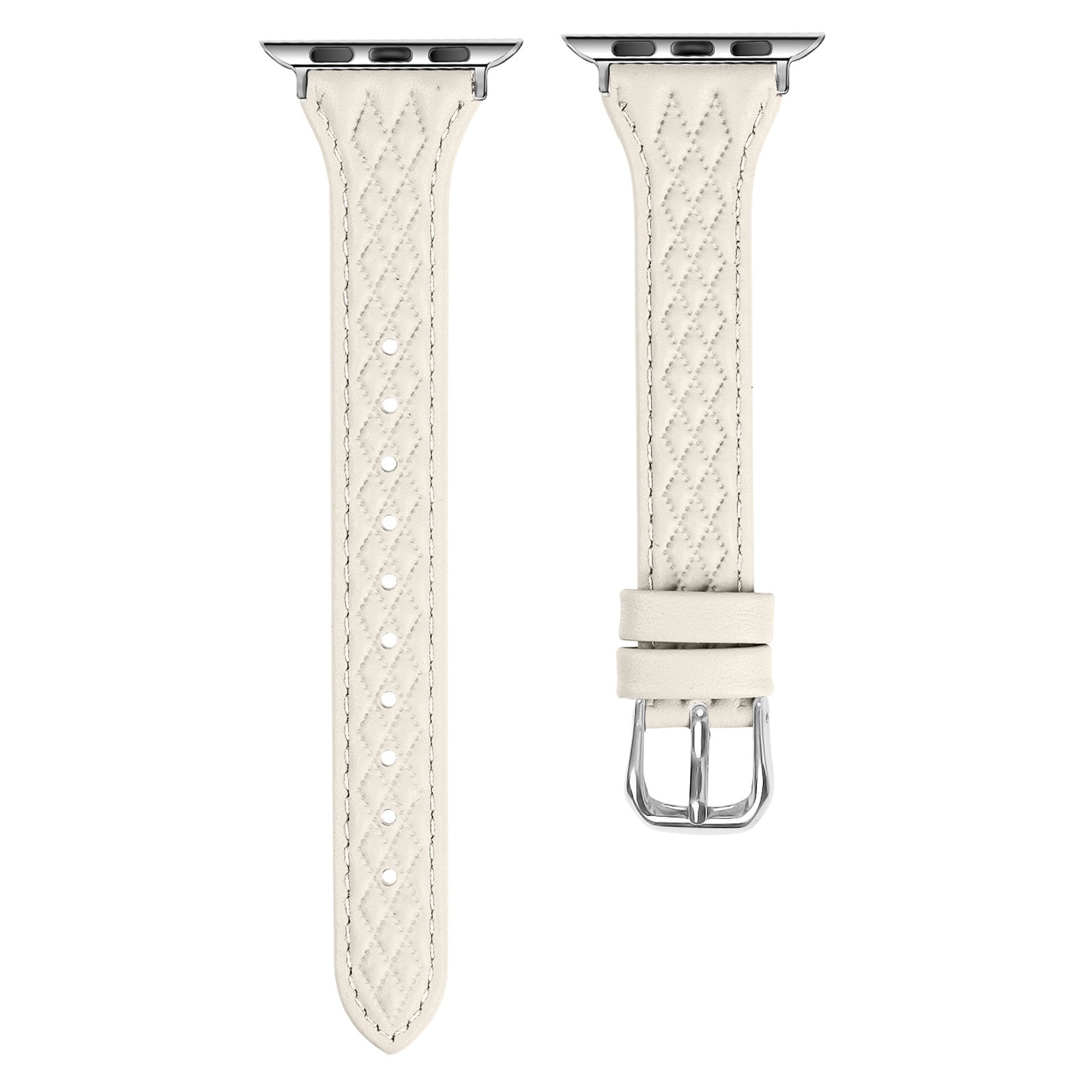 For Apple Watch Series 9 8 7 41mm / 6 5 4 SE (2023) SE (2022) SE 40mm / 3 2 1 38mm Watch Band Top-Layer Cow Leather Strap - Pink