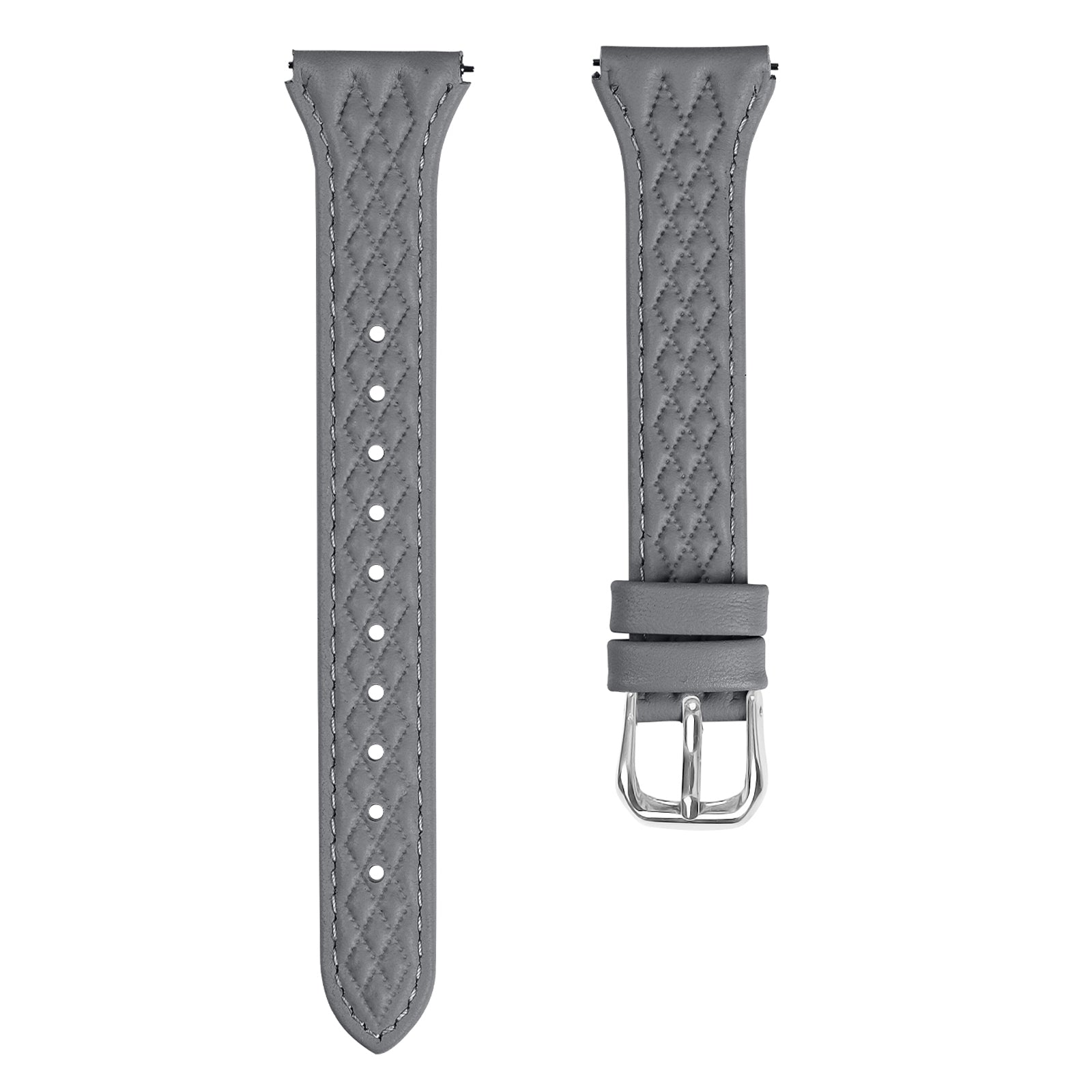 For Garmin Vivomove 3 / GarminMove 3 Watch Strap Top-Layer Cow Leather Watchband - Brown