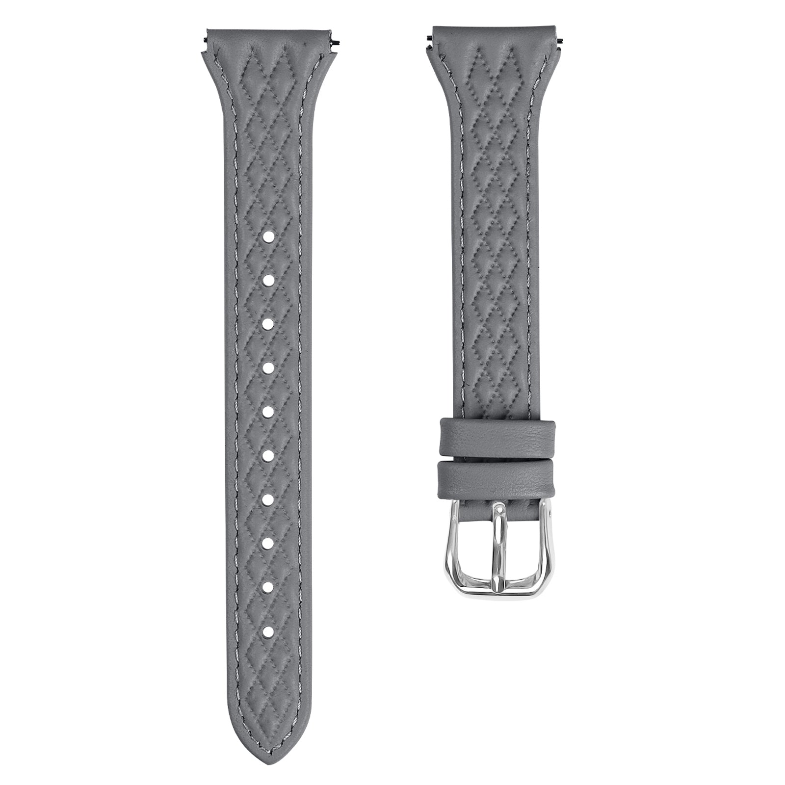 For Huami Amazfit Youth Edition 20mm Watchband Top-Layer Cow Leather Watch Strap - Apricot