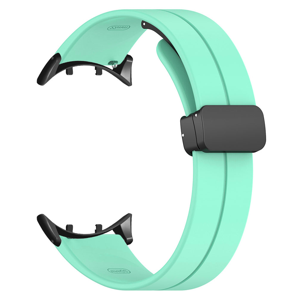 For vivo Watch 3 Band Silicone Sport Watch Straps with Folding Buckle - Black