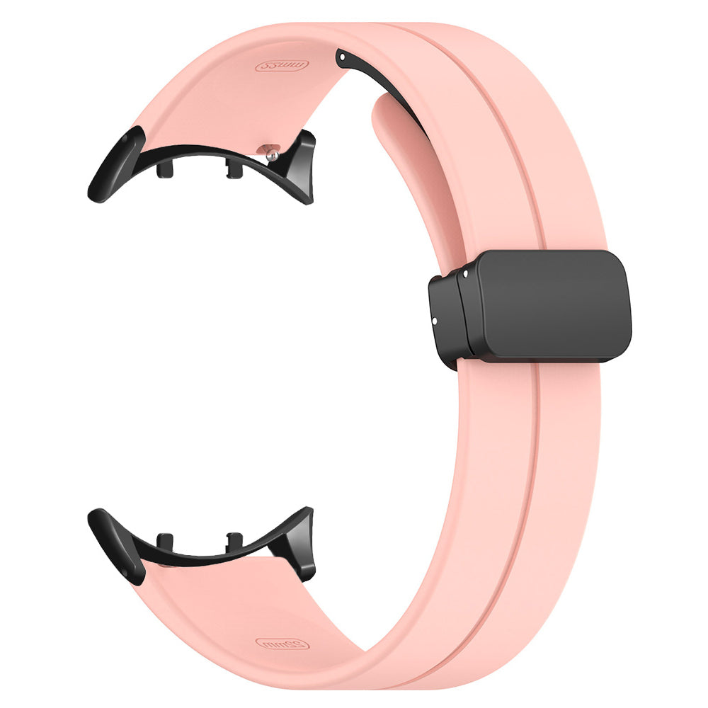 For vivo Watch 3 Band Silicone Sport Watch Straps with Folding Buckle - Black