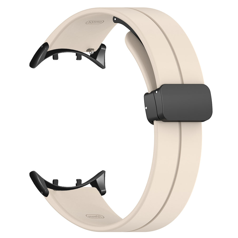 For vivo Watch 3 Band Silicone Sport Watch Straps with Folding Buckle - Black