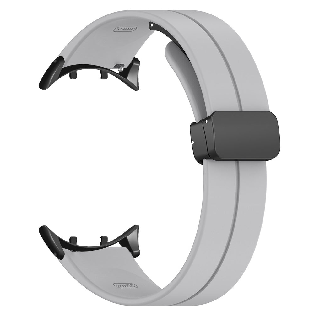 For vivo Watch 3 Band Silicone Sport Watch Straps with Folding Buckle - Black