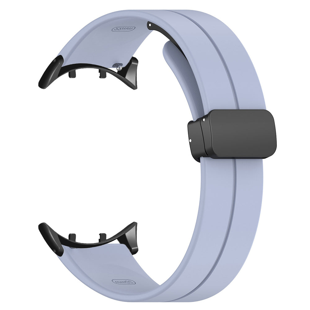 For vivo Watch 3 Band Silicone Sport Watch Straps with Folding Buckle - Black