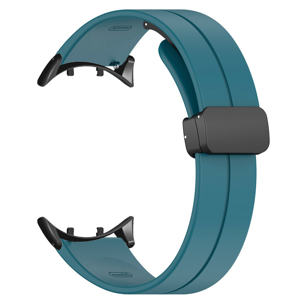 For vivo Watch 3 Band Silicone Sport Watch Straps with Folding Buckle - Black