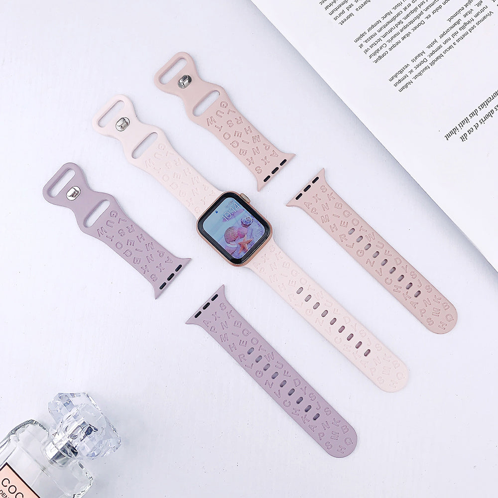 For Apple Watch Ultra 2 Ultra 49mm / 9 8 7 45mm / SE (2023) SE (2022) SE 6 5 4 44mm / 3 2 1 42mm Silicone Watch Strap - Black