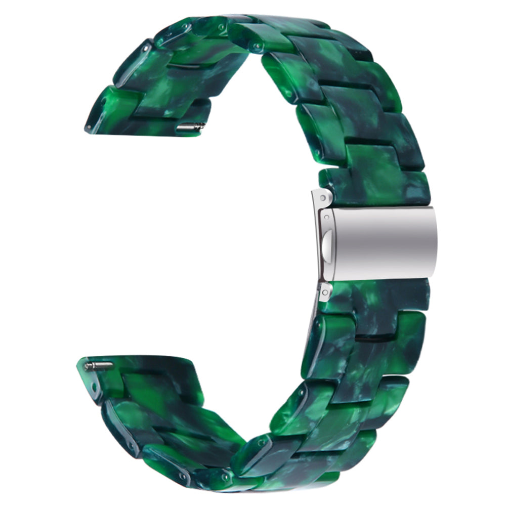 For Donerton Smart Watch Replacement Watch Band Waterproof Resin Watch Strap - Leopard Printed