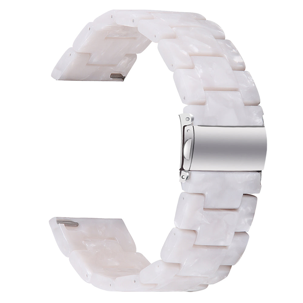 For Donerton Resin Watch Band Waterproof Smart Watch Strap - Chocolate