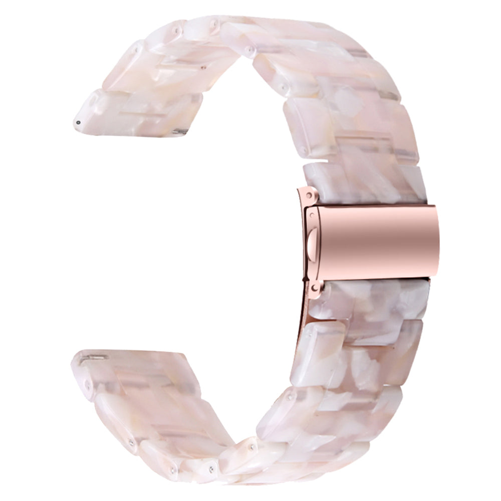 For Popglory Replacement Strap Waterproof Resin Sports Watch Band - Leopard Printed