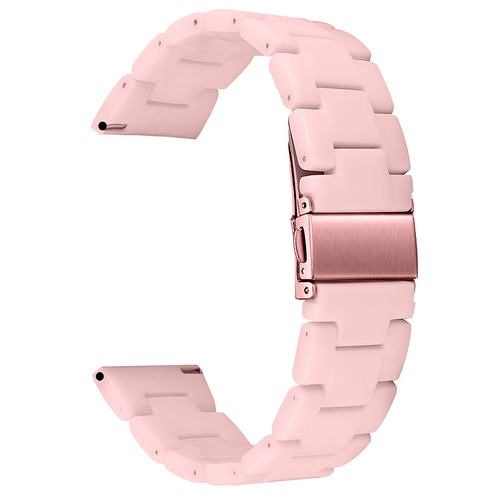 For Popglory Replacement Strap Waterproof Resin Sports Watch Band - Leopard Printed
